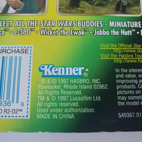 Star Wars 1997 Princess Leia and R2-D2 Rare - Picture 5 of 7